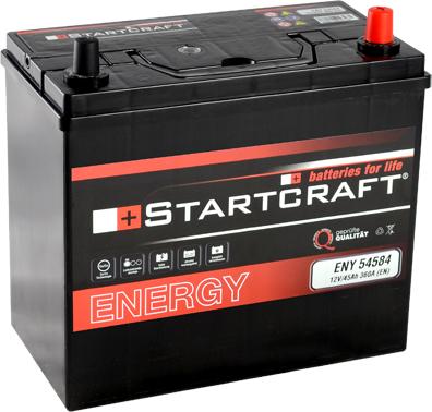 STARTCRAFT ENY 54584 - Startera akumulatoru baterija www.autospares.lv