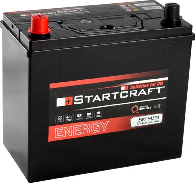 STARTCRAFT ENY 54524 - Startera akumulatoru baterija www.autospares.lv