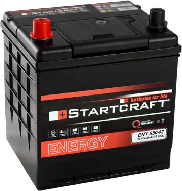 STARTCRAFT ENY 55042 - Startera akumulatoru baterija www.autospares.lv