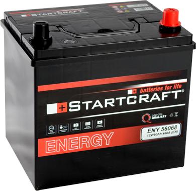 STARTCRAFT ENY 56068 - Startera akumulatoru baterija www.autospares.lv