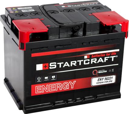 STARTCRAFT ENY 56221 - Startera akumulatoru baterija www.autospares.lv
