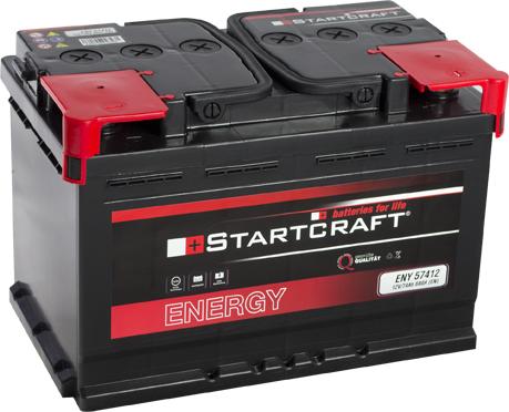 STARTCRAFT ENY 57412 - Startera akumulatoru baterija www.autospares.lv