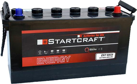 STARTCRAFT ENY 60026 - Startera akumulatoru baterija www.autospares.lv