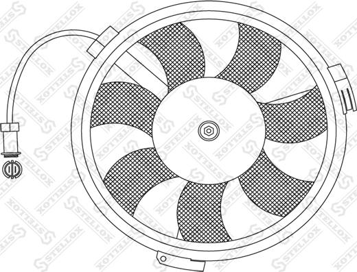 Stellox 29-99013-SX - Ventilators, Motora dzesēšanas sistēma www.autospares.lv