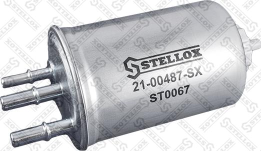 Stellox 21-00487-SX - Degvielas filtrs www.autospares.lv