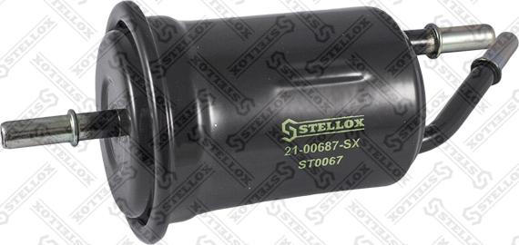 Stellox 21-00687-SX - Degvielas filtrs www.autospares.lv
