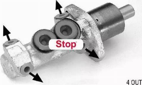 Stop 131822S - Galvenais bremžu cilindrs www.autospares.lv