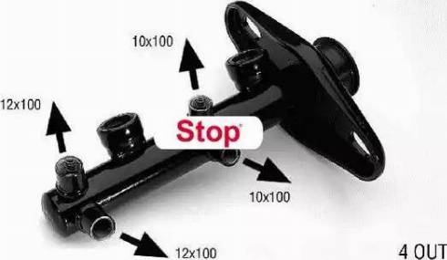 Stop 132399S - Galvenais bremžu cilindrs www.autospares.lv