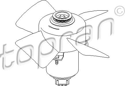 Topran 107 708 - Ventilators, Motora dzesēšanas sistēma www.autospares.lv