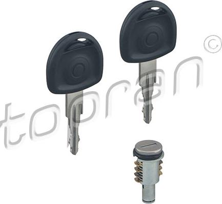 Topran 205 810 - Slēdzenes cilindrs www.autospares.lv