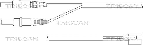 Triscan 8115 28001 - Indikators, Bremžu uzliku nodilums www.autospares.lv