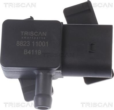 Triscan 8823 11001 - Devējs, Izplūdes gāzu spiediens www.autospares.lv