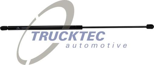 Trucktec Automotive 01.55.040 - Gāzes atspere, Priekšējais vāks www.autospares.lv