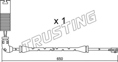 Trusting SU.147 - Indikators, Bremžu uzliku nodilums www.autospares.lv