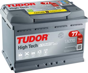 Tudor TA770 - Startera akumulatoru baterija www.autospares.lv