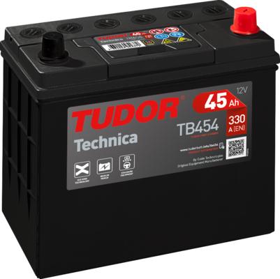 Tudor TB454 - Startera akumulatoru baterija www.autospares.lv