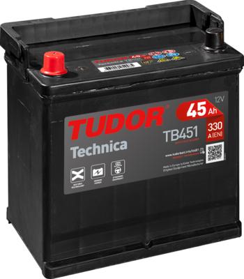 Tudor TB451 - Startera akumulatoru baterija www.autospares.lv