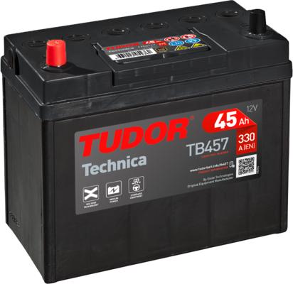 Tudor TB457 - Startera akumulatoru baterija www.autospares.lv