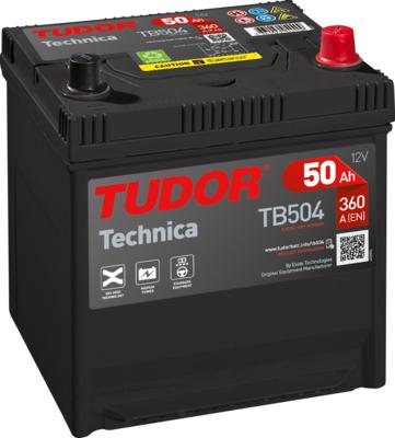 Tudor TB504 - Startera akumulatoru baterija www.autospares.lv