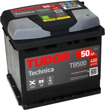 Tudor TB500 - Startera akumulatoru baterija www.autospares.lv