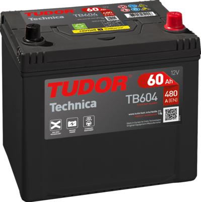 Tudor TB604 - Startera akumulatoru baterija www.autospares.lv