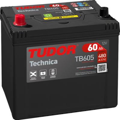 Tudor TB605 - Startera akumulatoru baterija www.autospares.lv