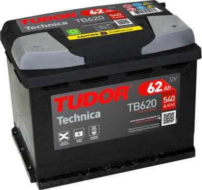 Tudor TB620 - Startera akumulatoru baterija www.autospares.lv