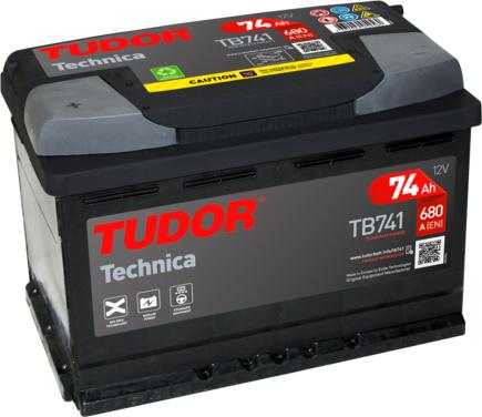 Tudor TB741 - Startera akumulatoru baterija www.autospares.lv