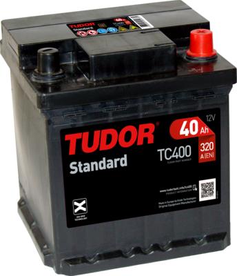 Tudor TC400 - Startera akumulatoru baterija www.autospares.lv