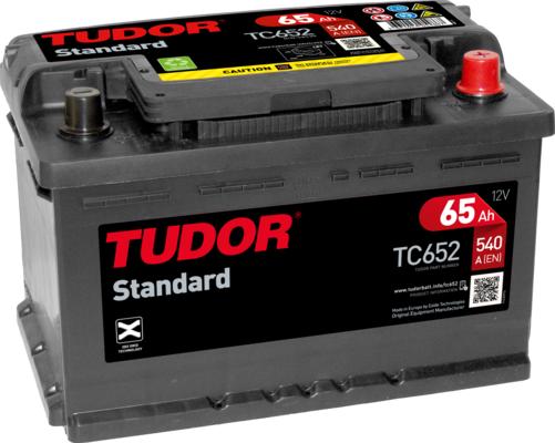 Tudor TC652 - Startera akumulatoru baterija www.autospares.lv