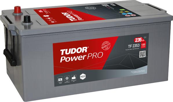 Tudor TF2353 - Startera akumulatoru baterija www.autospares.lv