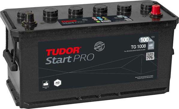 Tudor TG1008 - Startera akumulatoru baterija www.autospares.lv