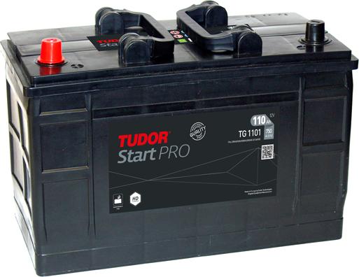 Tudor TG1101 - Startera akumulatoru baterija www.autospares.lv