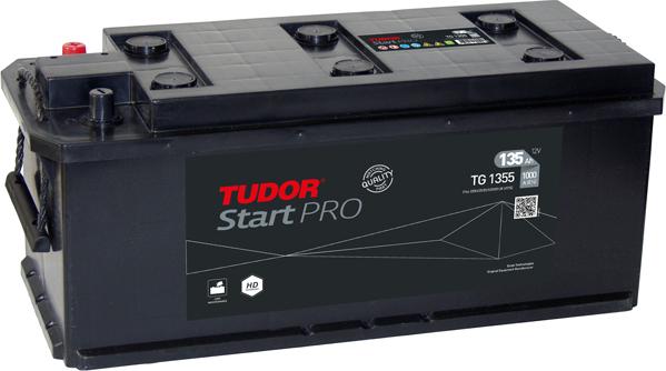 Tudor TG1355 - Startera akumulatoru baterija www.autospares.lv