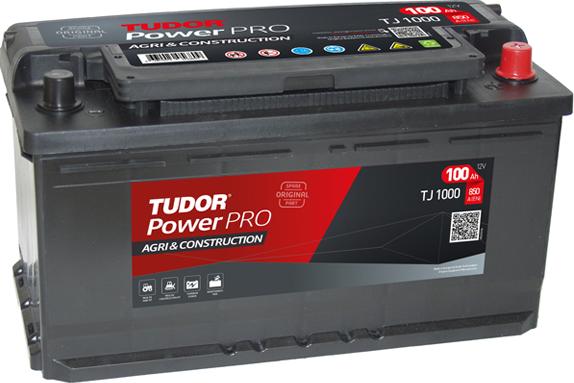 Tudor TJ1000 - Startera akumulatoru baterija www.autospares.lv