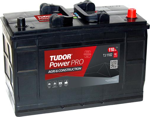 Tudor TJ1102 - Startera akumulatoru baterija www.autospares.lv