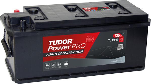 Tudor TJ1355 - Startera akumulatoru baterija www.autospares.lv