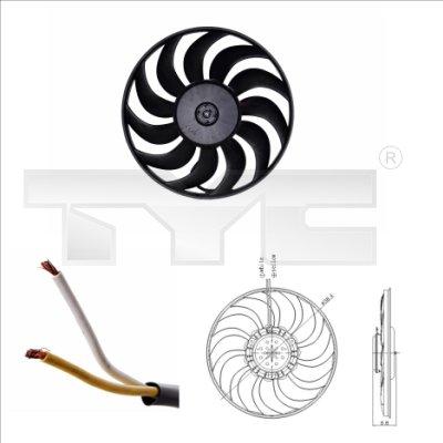 TYC 802-0051 - Ventilators, Motora dzesēšanas sistēma www.autospares.lv