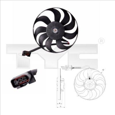 TYC 837-0005 - Ventilators, Motora dzesēšanas sistēma www.autospares.lv