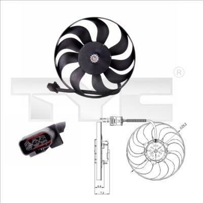 TYC 837-0006 - Ventilators, Motora dzesēšanas sistēma www.autospares.lv