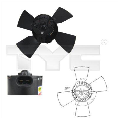 TYC 825-0015 - Ventilators, Motora dzesēšanas sistēma www.autospares.lv