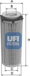 UFI 25.146.00 - Eļļas filtrs www.autospares.lv