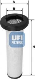 UFI 27.C45.00 - Gaisa filtrs www.autospares.lv