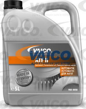VAICO V60-0058 - Automātiskās pārnesumkārbas eļļa www.autospares.lv