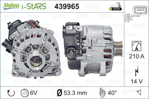 Valeo 439965 - Starteris-ģenerators www.autospares.lv