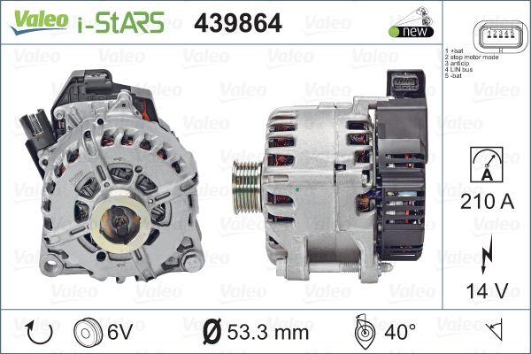 Valeo 439864 - Starteris-ģenerators www.autospares.lv