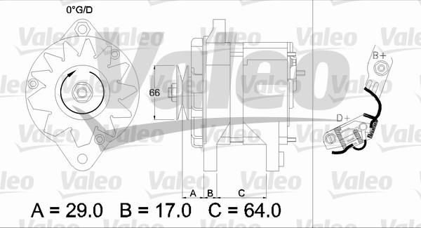 Valeo 436112 - Ģenerators www.autospares.lv