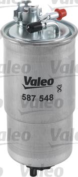 Valeo 587548 - Degvielas filtrs www.autospares.lv