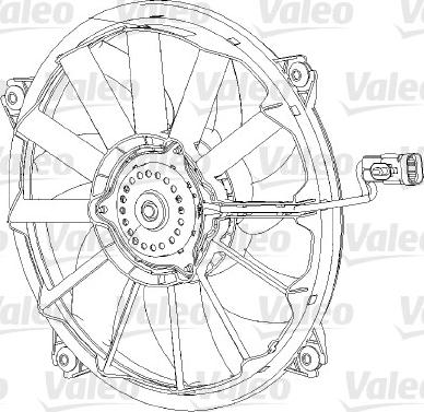 Valeo 696091 - Ventilators, Motora dzesēšanas sistēma www.autospares.lv
