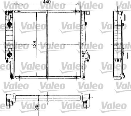 Valeo 819400 - Radiators, Motora dzesēšanas sistēma www.autospares.lv